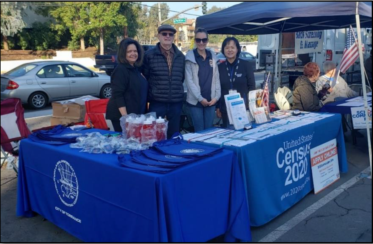 2020 Census Information Booth