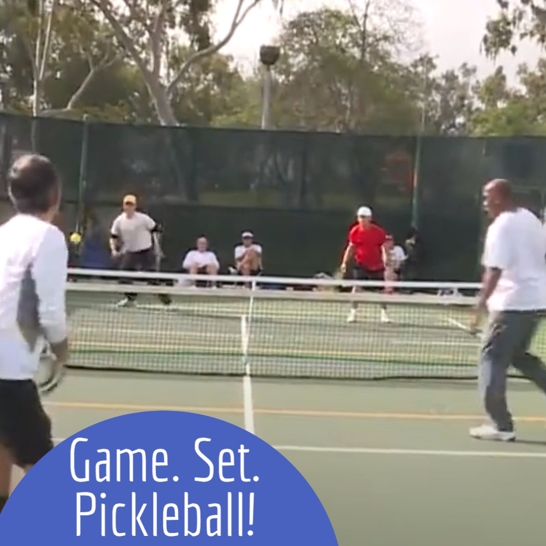 26. Play a game of popular Pickleball