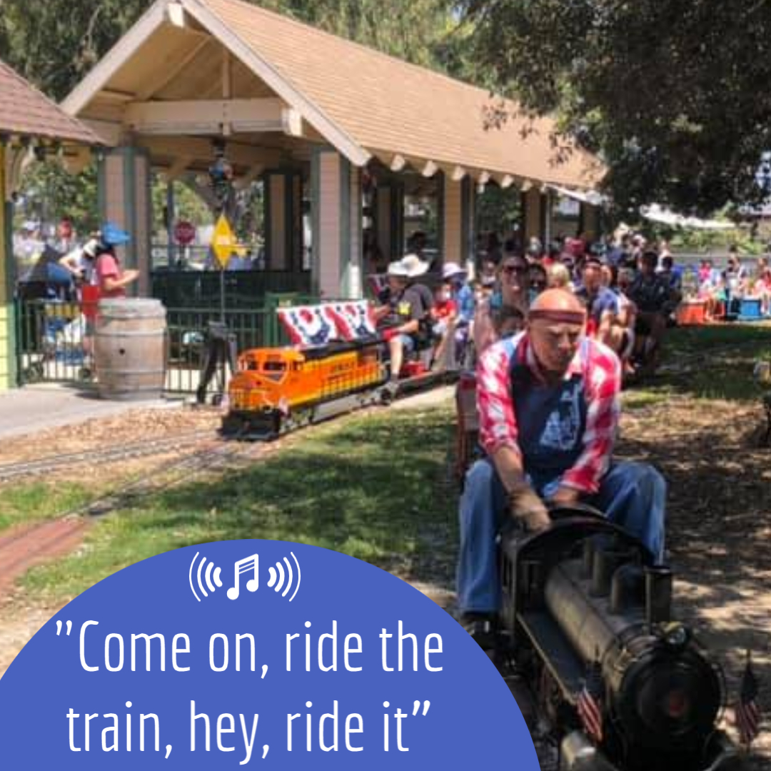 99. Take the kids on a train ride at Southern California Live Steamers