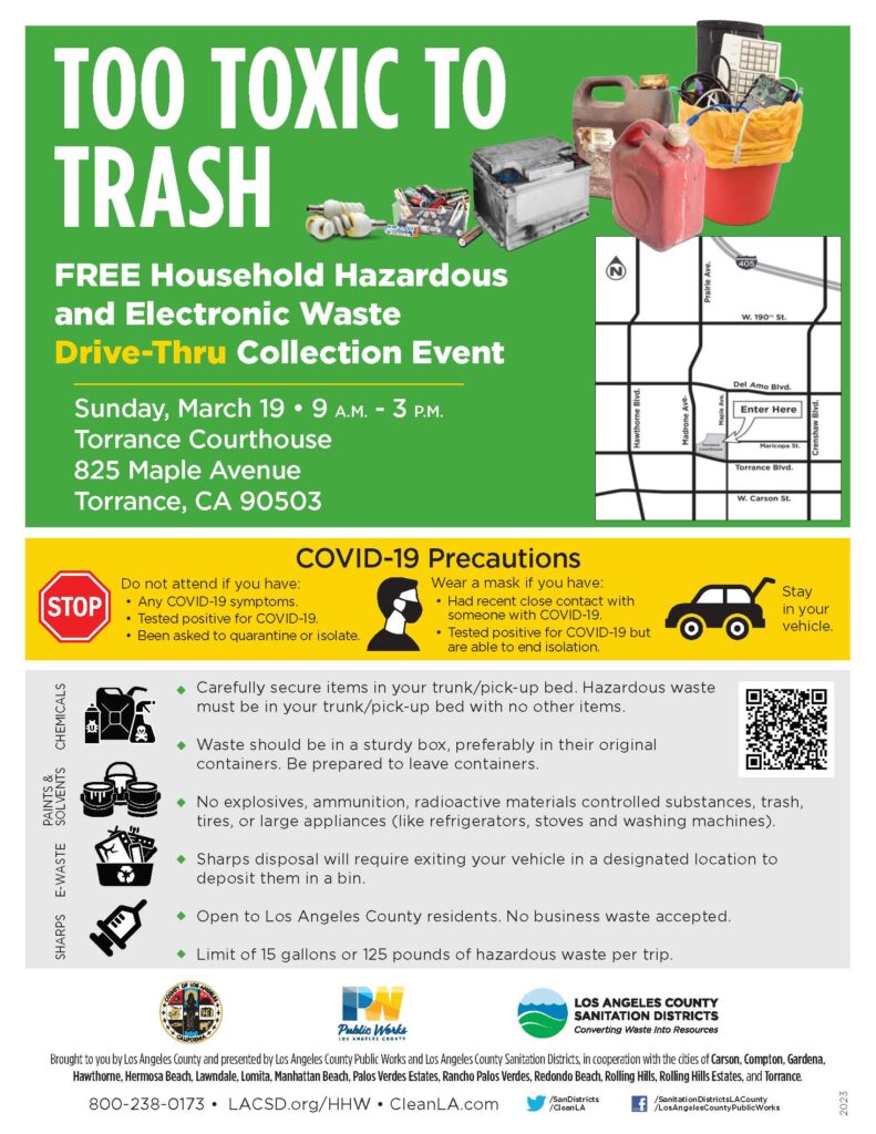 Household Hazardous Waste Event Flyer