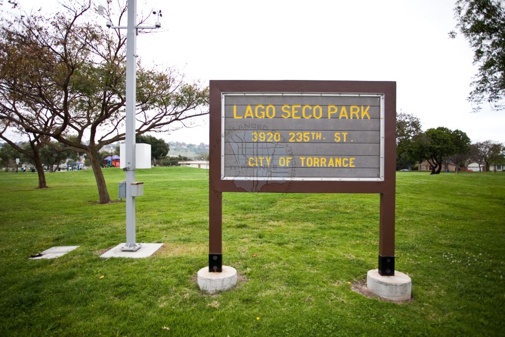 Lago Seco Park Sign