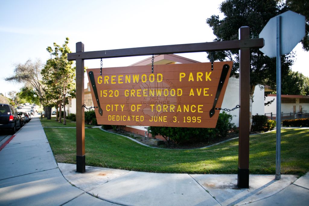 Greenwood Park Sign