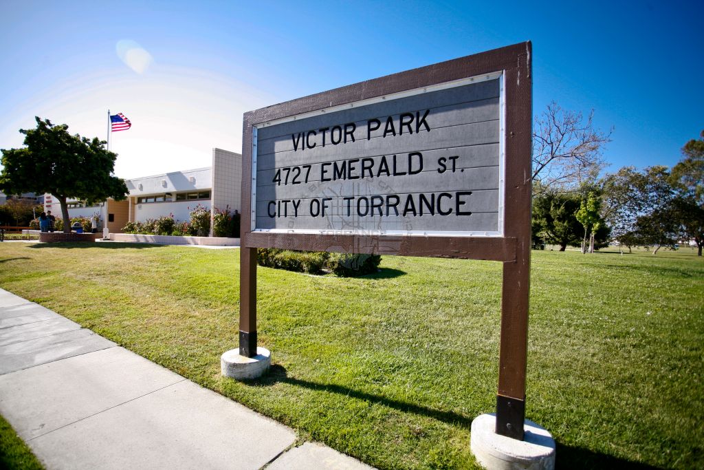 Victor Park Sign