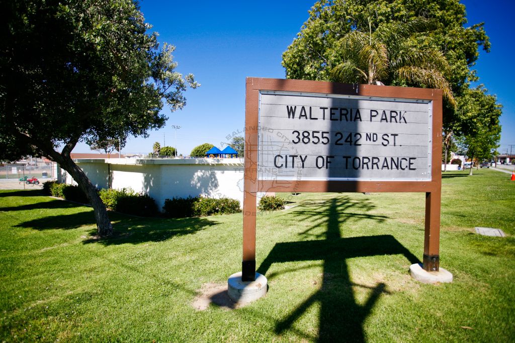 Walteria Park Sign