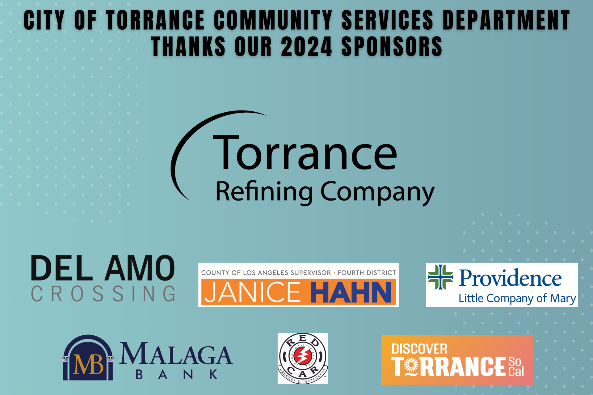 Torrance Summer Nights Sponsors