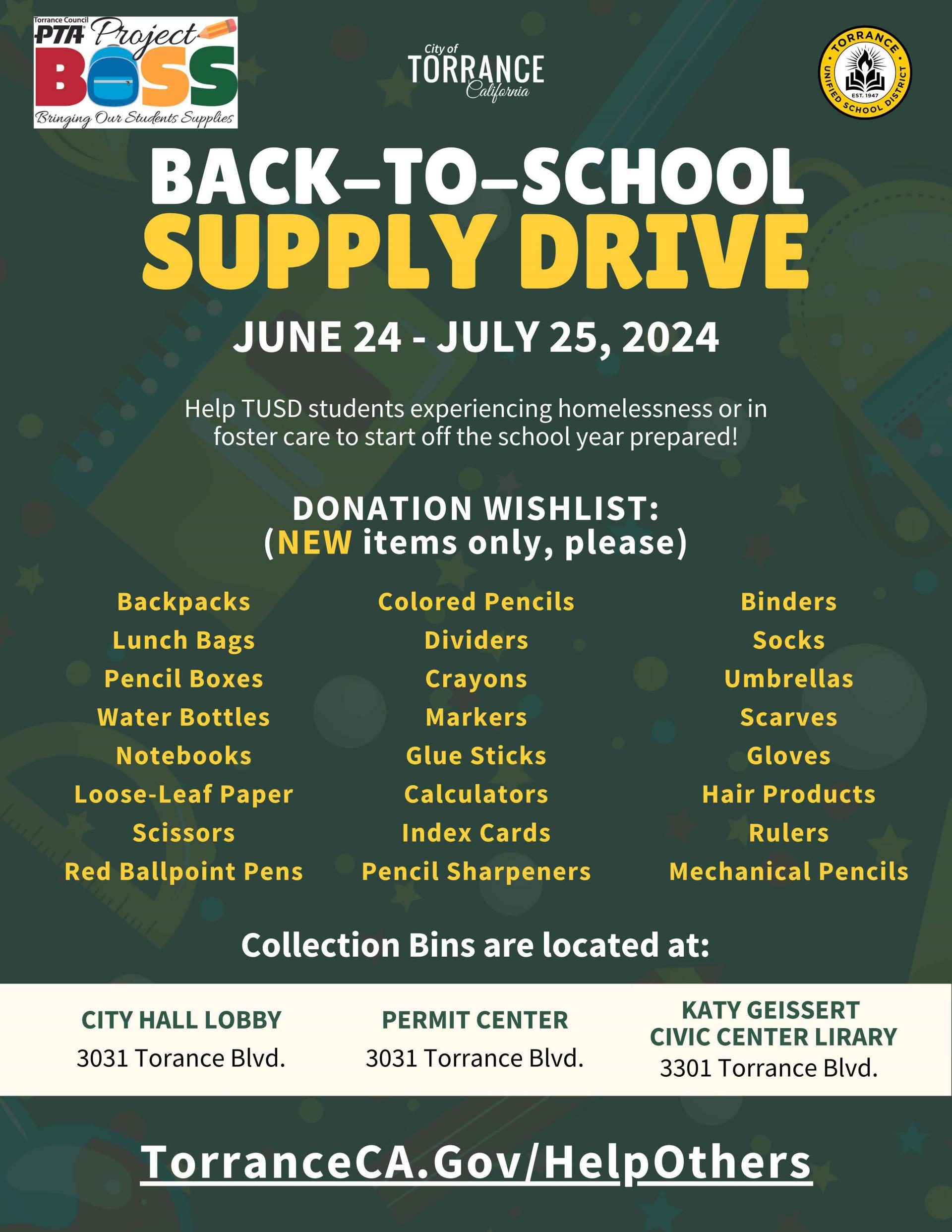 Back to School Donation Drive (3)