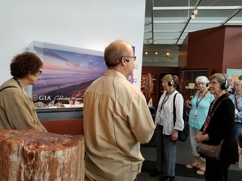 tour in a museum