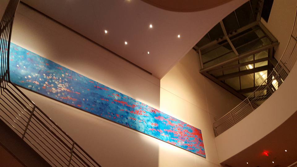 Mural Inside the Disney Concert Hall