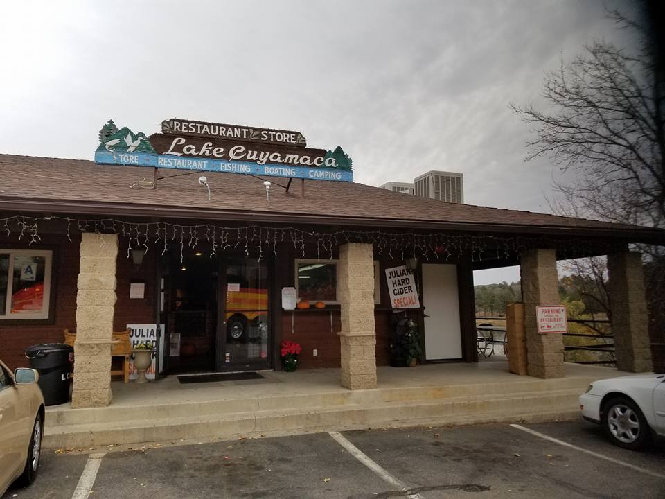 front of Lake Cuyamaca Store