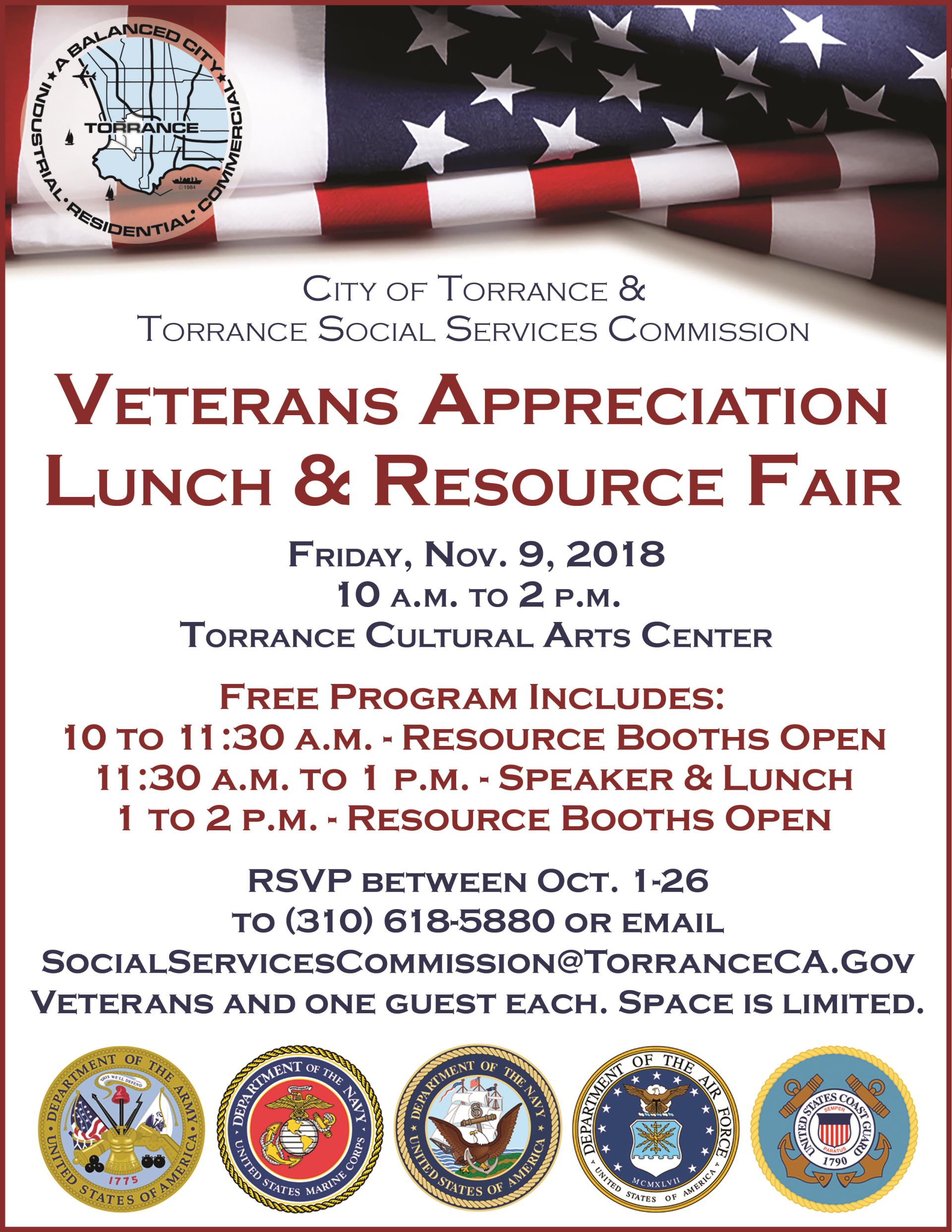 Veterans Event Flyer 2018